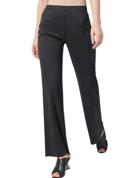 Alembika Pants - Alembika Essential Straight Leg Pants Charcoal Subtle Stripe NWT Minimalist